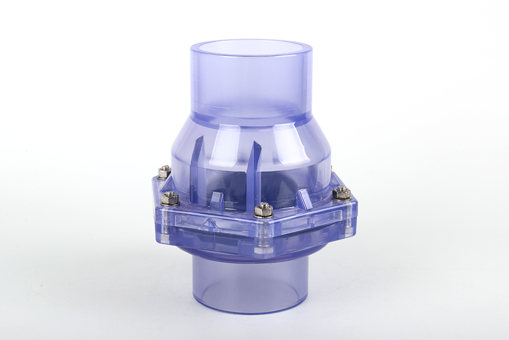 南岗透明翻板式止回阀